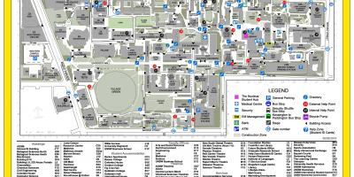 Карта кампуса нюу