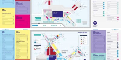 Карта Сидней, аэропорт терминал 1