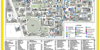 Карта кампуса нюу
