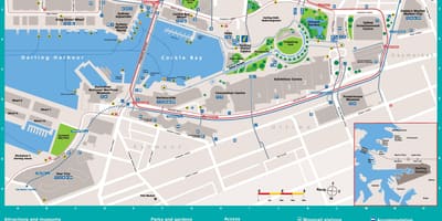 Карта гавань Сиднея
