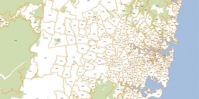 Карта Сиднея индексы