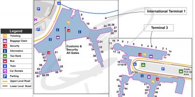 Сидней бытовое карте из аэропорта